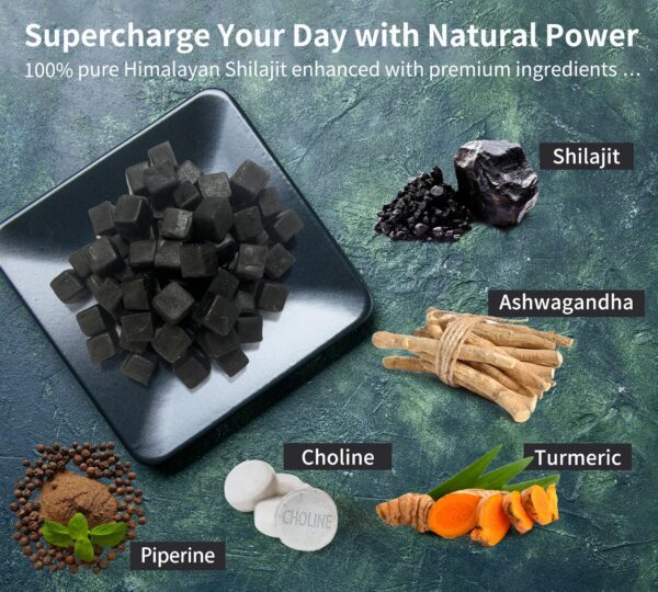 Gomitas individuales de Shilajit DLNIA