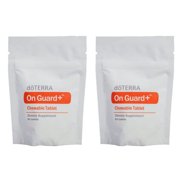 Tabletas masticables doTERRA On Guard+ envase