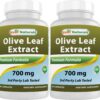 Doble paquete extracto hoja olivo Best Naturals 700mg