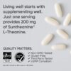 Doble potencia L-Theanine 200 mg