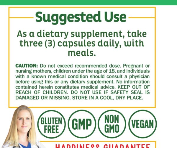 Cápsulas en frasco de Adrenal Wellness