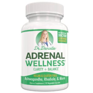 Frasco de Adrenal Wellness Ashwagandha & More