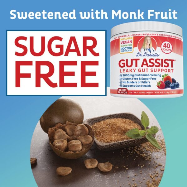 Etiqueta del envase de Gut Assist