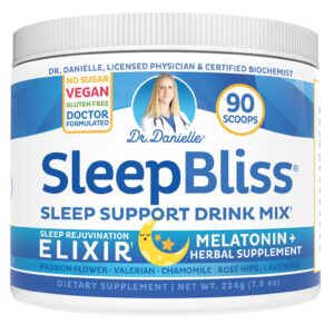 Version 1.0.0 Doctor Danielle Sleep Bliss suplemento melatonina natural para dormir
