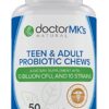 Doctor MK's probióticos masticables sabor baya silvestre 50 tabletas