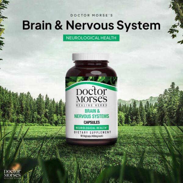 Etiqueta frontal Doctor Morse's suplemento nootrópico natural