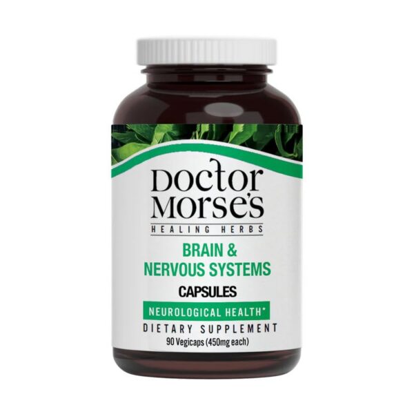 Doctor Morse's apoyo cerebro sistema nervioso frasco 90 cápsulas
