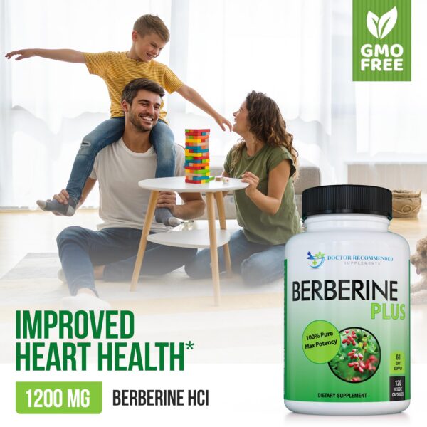 Cajas y botella DOCTOR RECOMMENDED Berberina