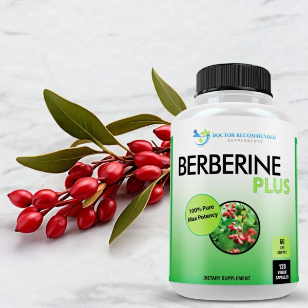 Envase con jalea real Berberine Plus