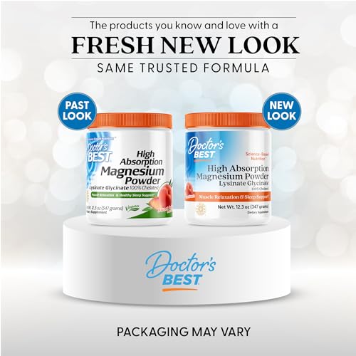 Etiqueta lateral Doctor's BEST Magnesio Durazno