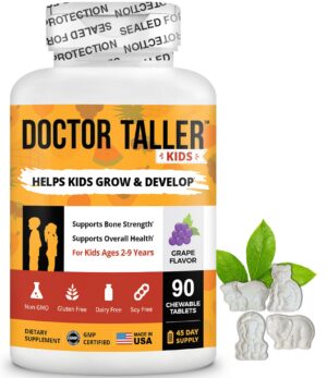 Doctor Taller Kids multivitaminas 90 tabletas sabor uva