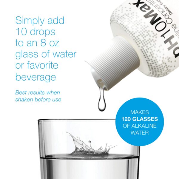 Gotas alcalinas preparadas para uso diario