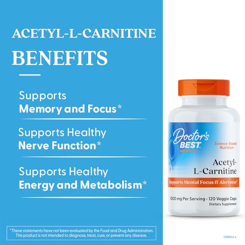 Botella de Acetyl-L-Carnitine Doctors Best