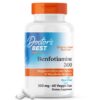 Doctor's Best Benfotiamina 300 mg suplemento metabolismo glucosa botella