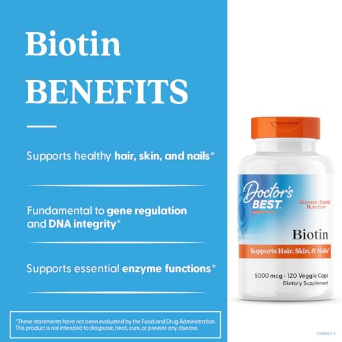 Version 1.0.0 Biotina Doctor's BEST 120 tabletas etiqueta frontal