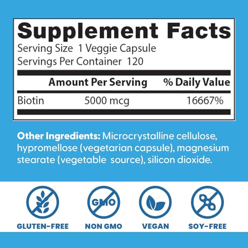 Version 1.0.0 Biotina Doctor's BEST 120 tabletas vista lateral