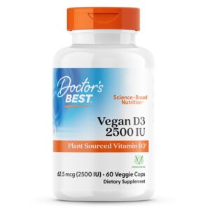 Version 1.0.0 Doctors Best cápsulas vegetales vitamina d3 vegana botella