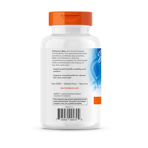 Version 1.0.0 Doctors Best fórmula glucosamina msm para articulaciones saludables