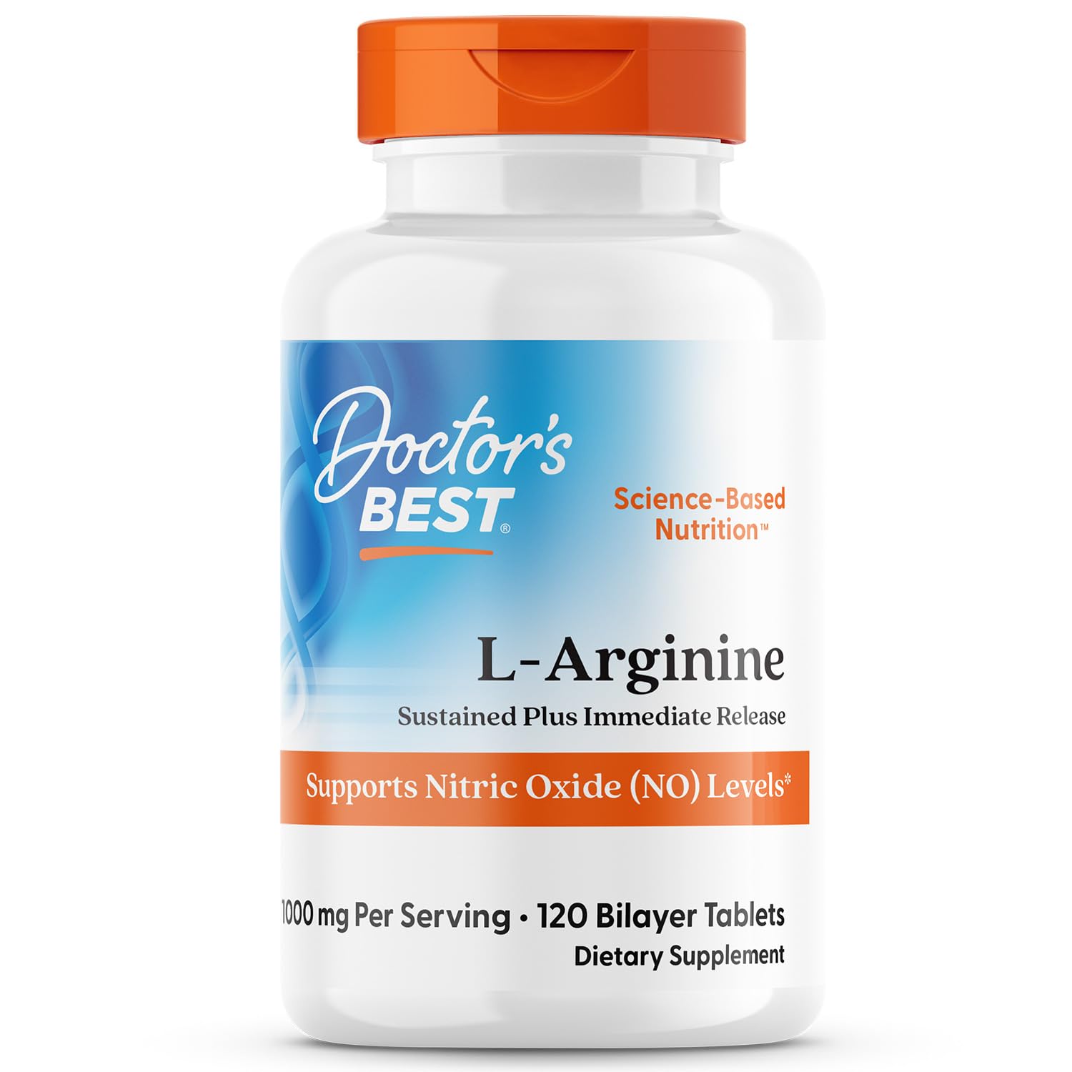 Doctor's BEST L-Arginine Sustained Release, 500 mg