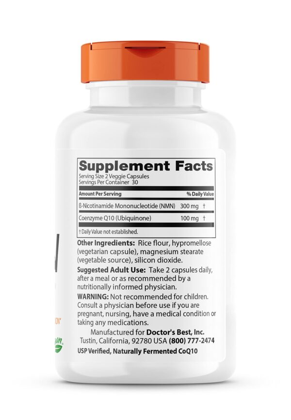 Version 1.0.0 Cápsulas NMN CoQ10 en frasco