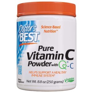 Doctor's Best polvo de vitamina C con Q-C empaque