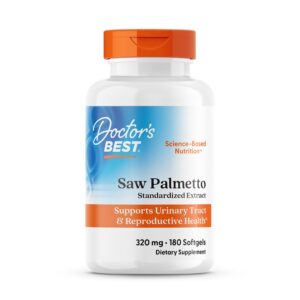 Doctor's Best softgels Serenoa Repens para próstata 320 mg