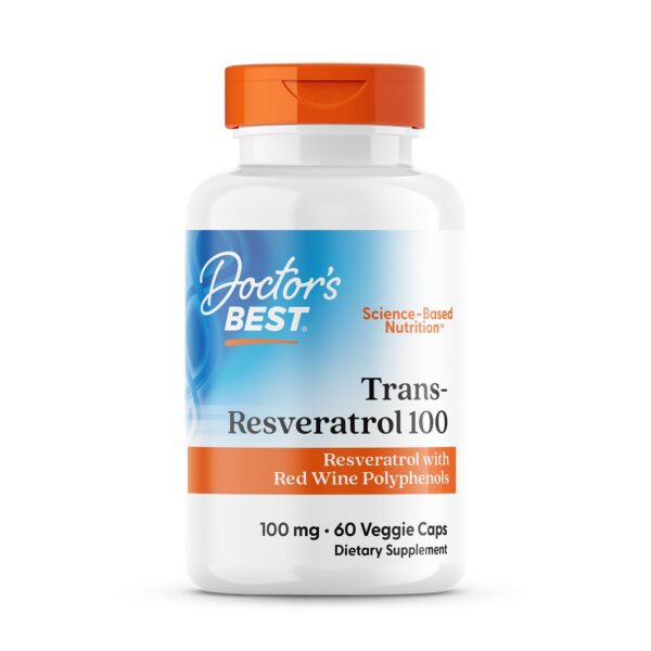 Frente del envase Doctor's BEST Trans-Resveratrol