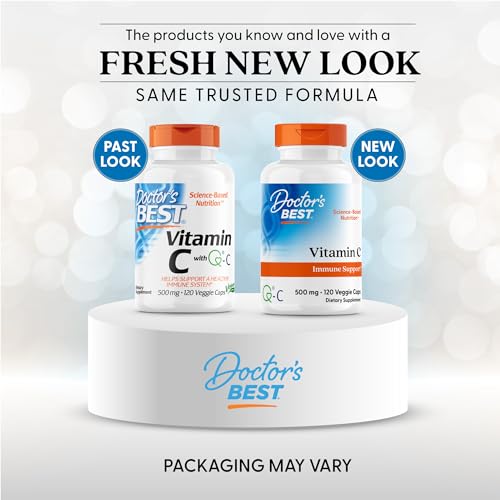 Etiqueta Doctor's BEST Vitamina C con Q-C