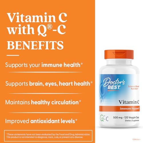 Version 1.0.0 Tabletas Doctor's BEST Vitamina C 500 mg