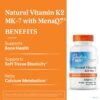 Version 1.0.0 Doctor's Best Vitamina K2 empaque lateral con detalles