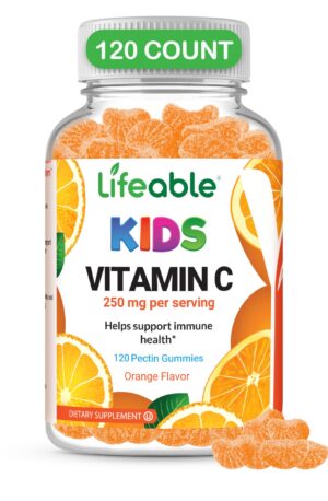 Version 1.0.0 Doctor's Finest gomitas vitamina c para niños 120 unidades sabor naranja