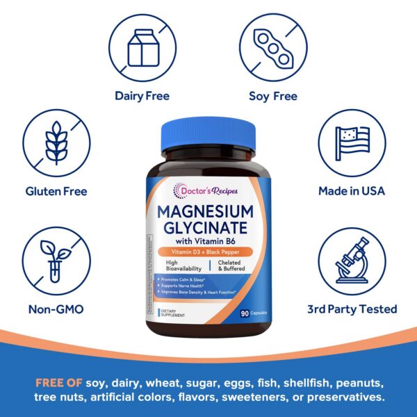 Frasco de 90 cápsulas con etiqueta