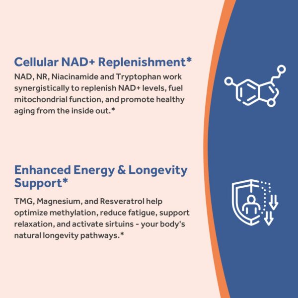 Detalle de la etiqueta NAD Doctor's Recipes