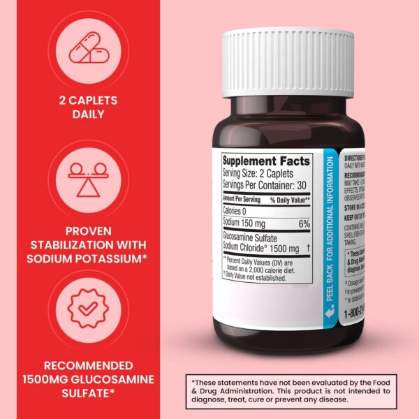 Cápsulas de glucosamina sulfato cristalina Dona