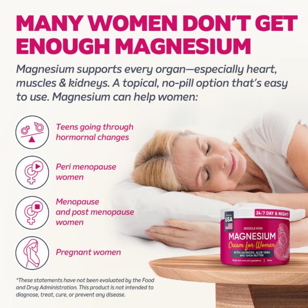 Frasco crema magnesio lavanda frasco frontal