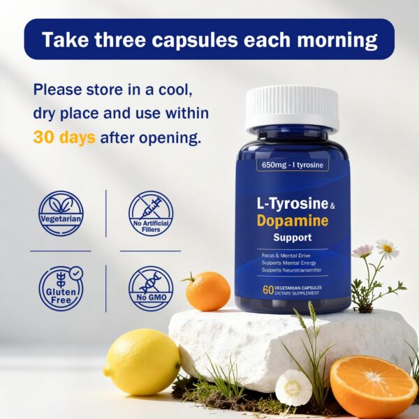 Lista de ingredientes de Dopamine Brain Food