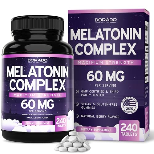 DORADO NUTRITION Melatonin - etiqueta frontal