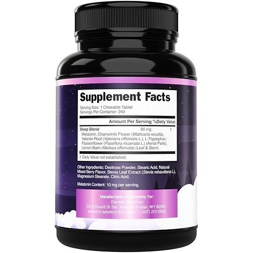 Melatonina 60 mg - disco de disolución rápida