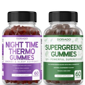 Dorado Nutrition Night Time Fat Burner Gummies frasco