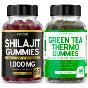 DORADO NUTRITION Shilajit Gummies etiqueta frontal