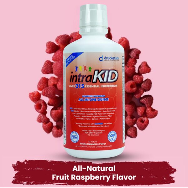 Dosificación fácil multivitamínico líquido niños intraKID