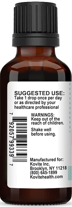 Dosificador gotas kovite vitamina d3 para niños seguridad