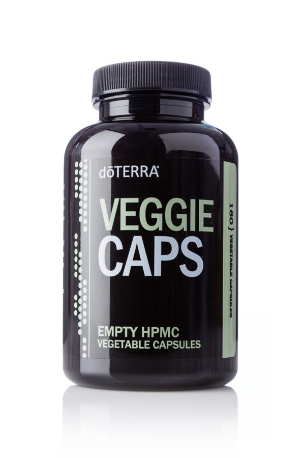 Frasco de doTERRA Veggie Caps 160 cápsulas
