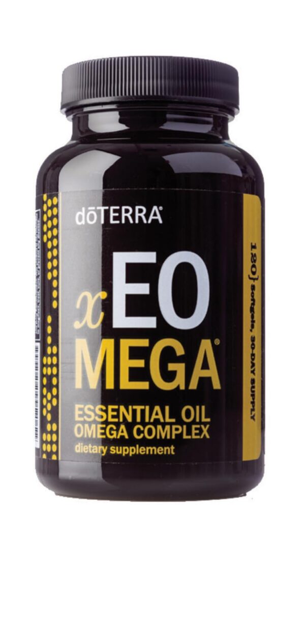 Version 1.0.0 Frasco de doTERRA xEO Mega cápsulas
