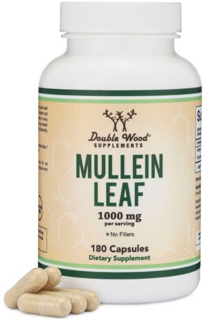 Version 1.0.0 Cápsulas de Mullein Leaf de Double Wood