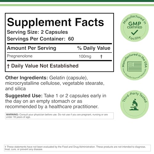 Version 1.0.0 Etiqueta de Double Wood Pregnenolona