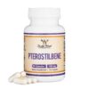 Frasco de Double Wood Pterostilbene 100 mg