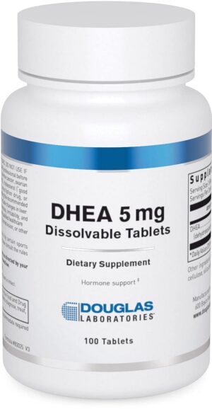 Version 1.0.0 Frasco Douglas Laboratories DHEA 5 mg frente