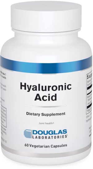 Frasco de ácido hialurónico 70 mg de Douglas Laboratories