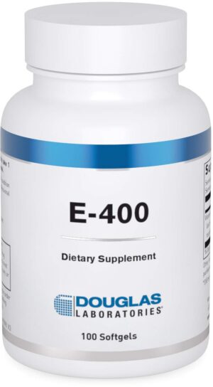 Douglas Laboratories Vitamina E E-400 cápsulas frasco